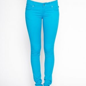 TRIPP NYC TURQUOISE SKINNY JEANS